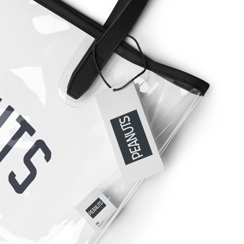 Peanuts Non Athletic Department Clear Tote Bag