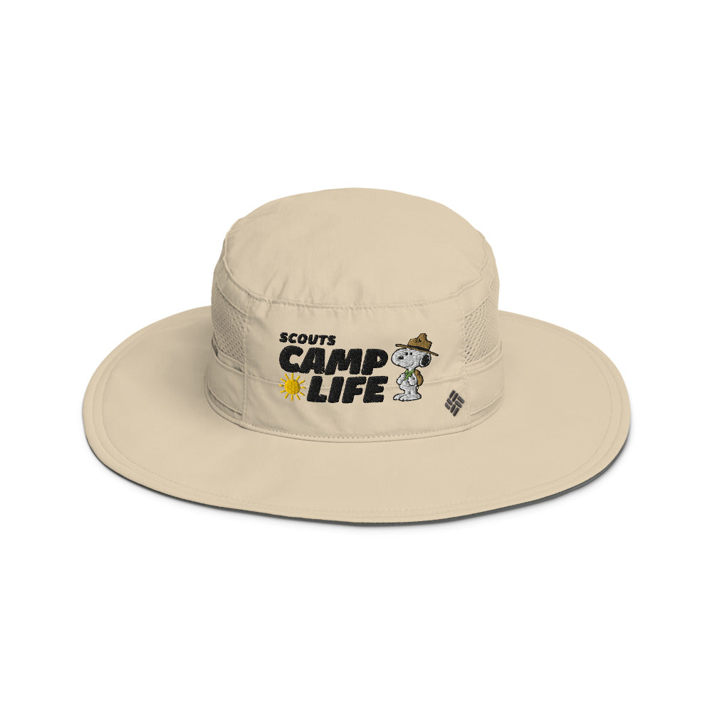 Peanuts Scouts Camp Life Columbia Booney Hat Fossil