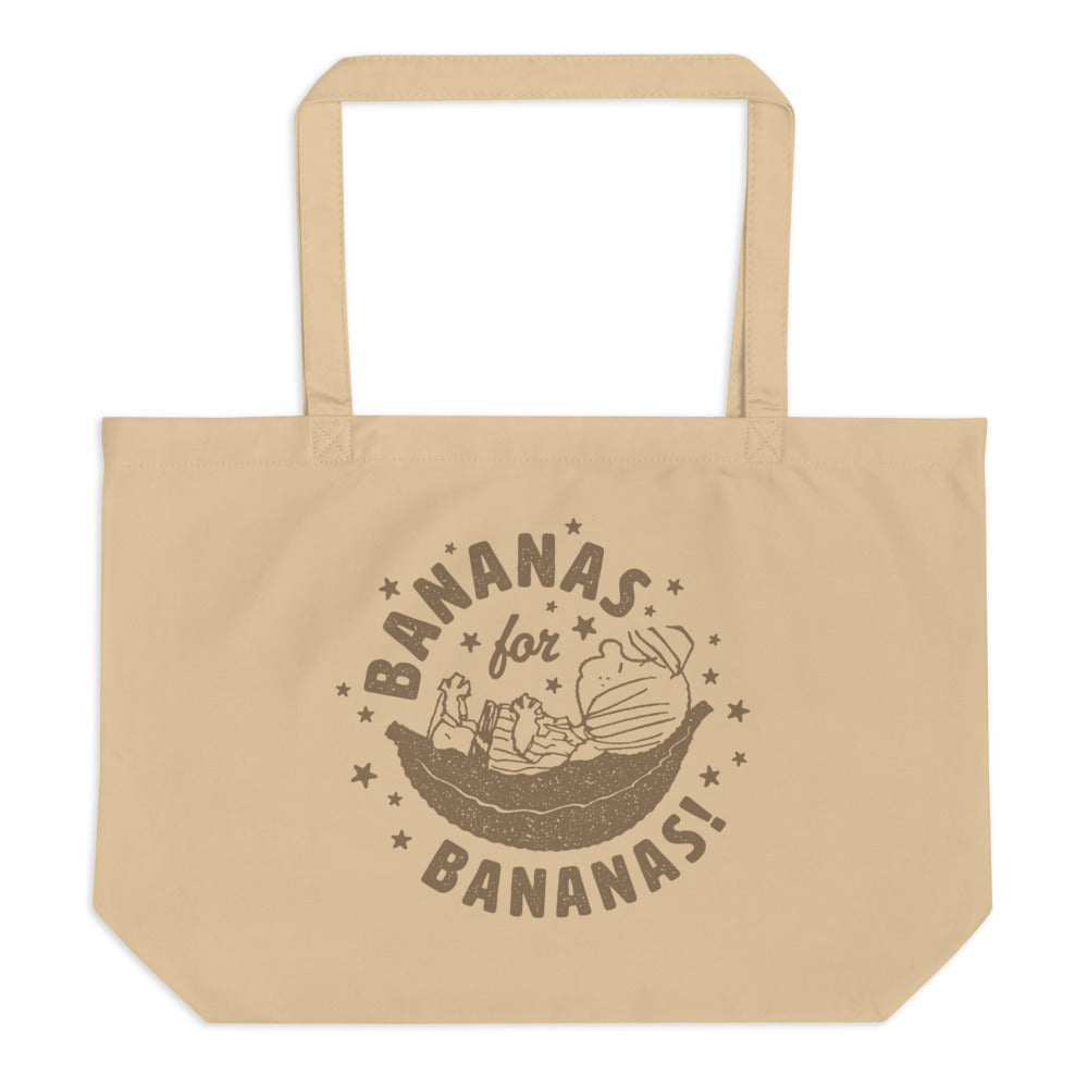 alorsparis Poloshirt Nectar Banane 新品 激安 Peanuts Bananas For Bananas Large Eco Tote