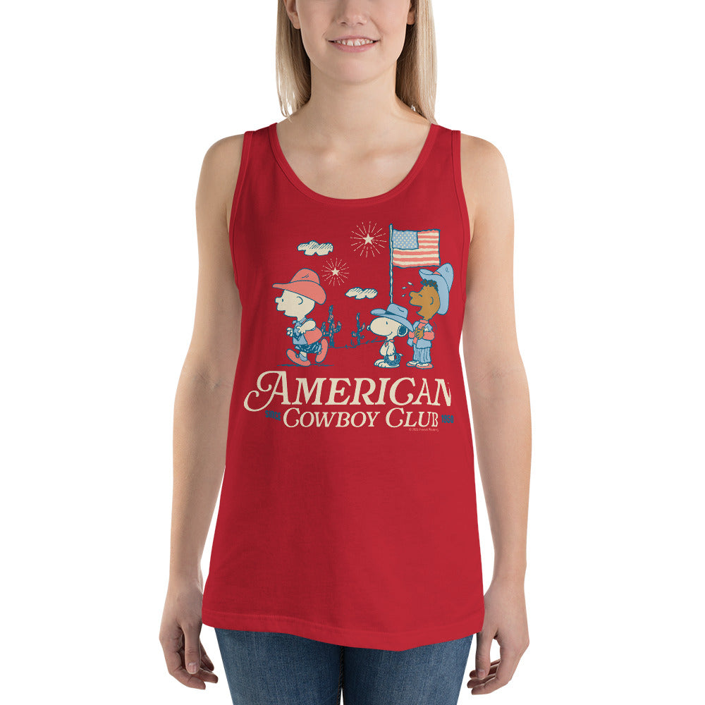 Peanuts American Cowboy Club Tank Top