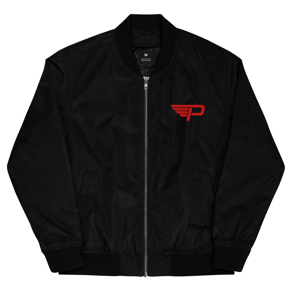 Peanuts Motorsport Embroidered Bomber Jacket