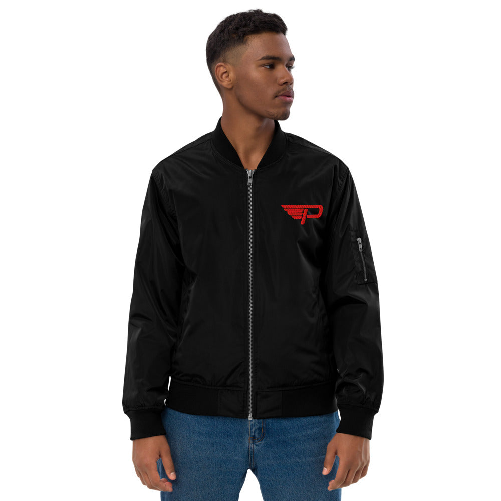 Peanuts Motorsport Embroidered Bomber Jacket