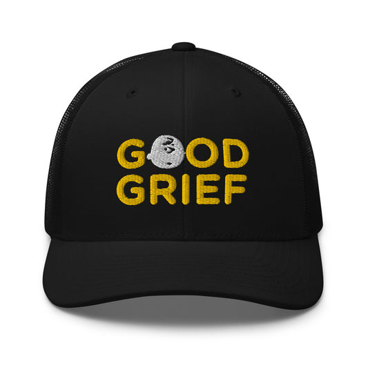 Charlie Brown Good Grief Trucker Hat-0
