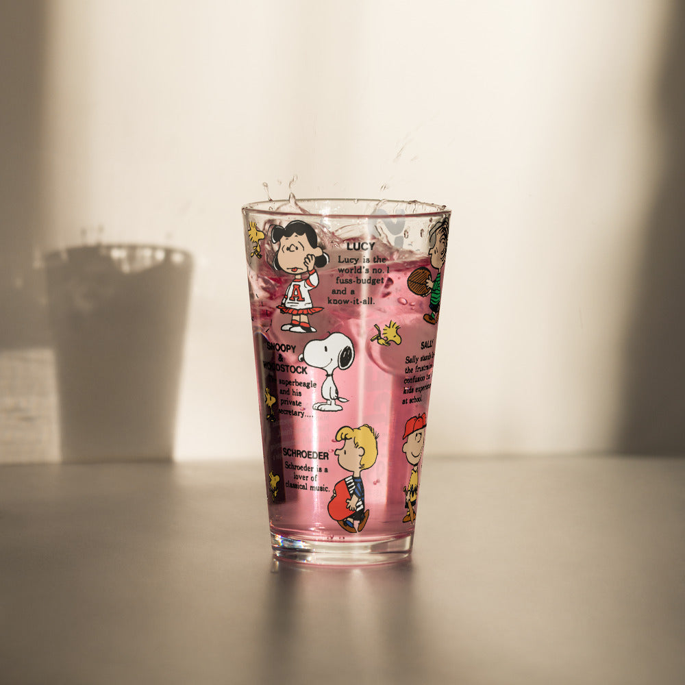 Peanuts 75th Anniversary Pint Glass #1