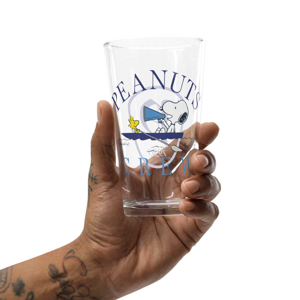 Peanuts Crew Pint Glass