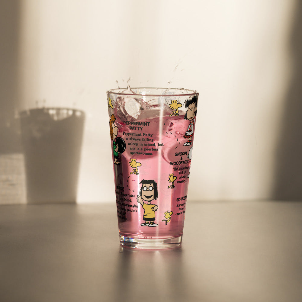 Peanuts 75th Anniversary Pint Glass #1