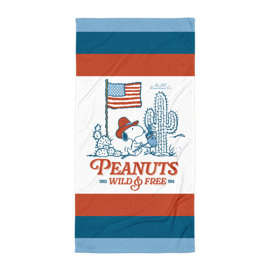 Peanuts Wild & Free Beach Towel-0