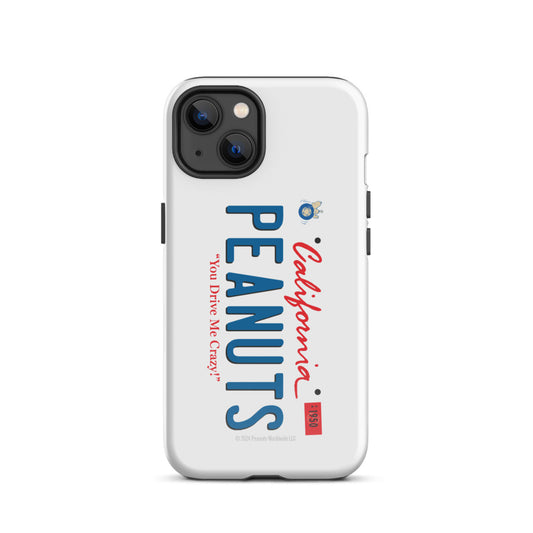 Peanuts License Plate iPhone Case-21