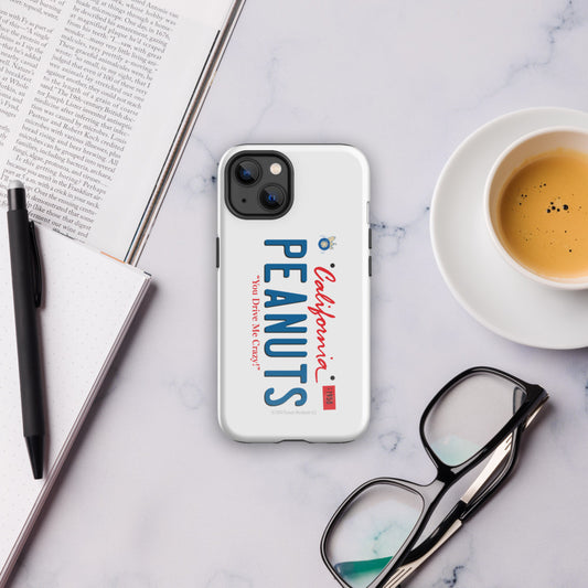 Peanuts License Plate iPhone Case-23