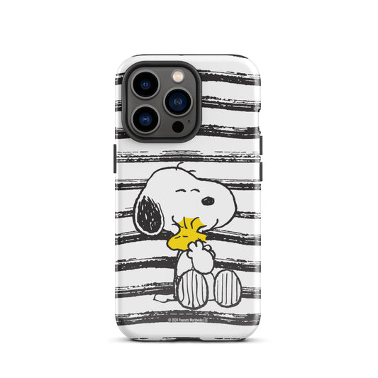 Peanuts Snoopy And Woodstock Hug iPhone Case-27