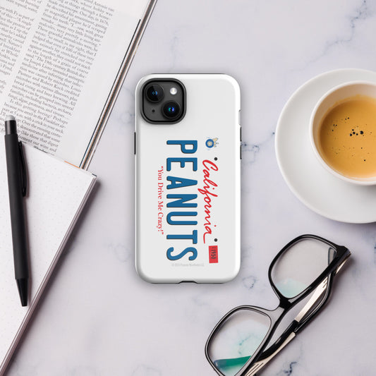 Peanuts License Plate iPhone Case-50
