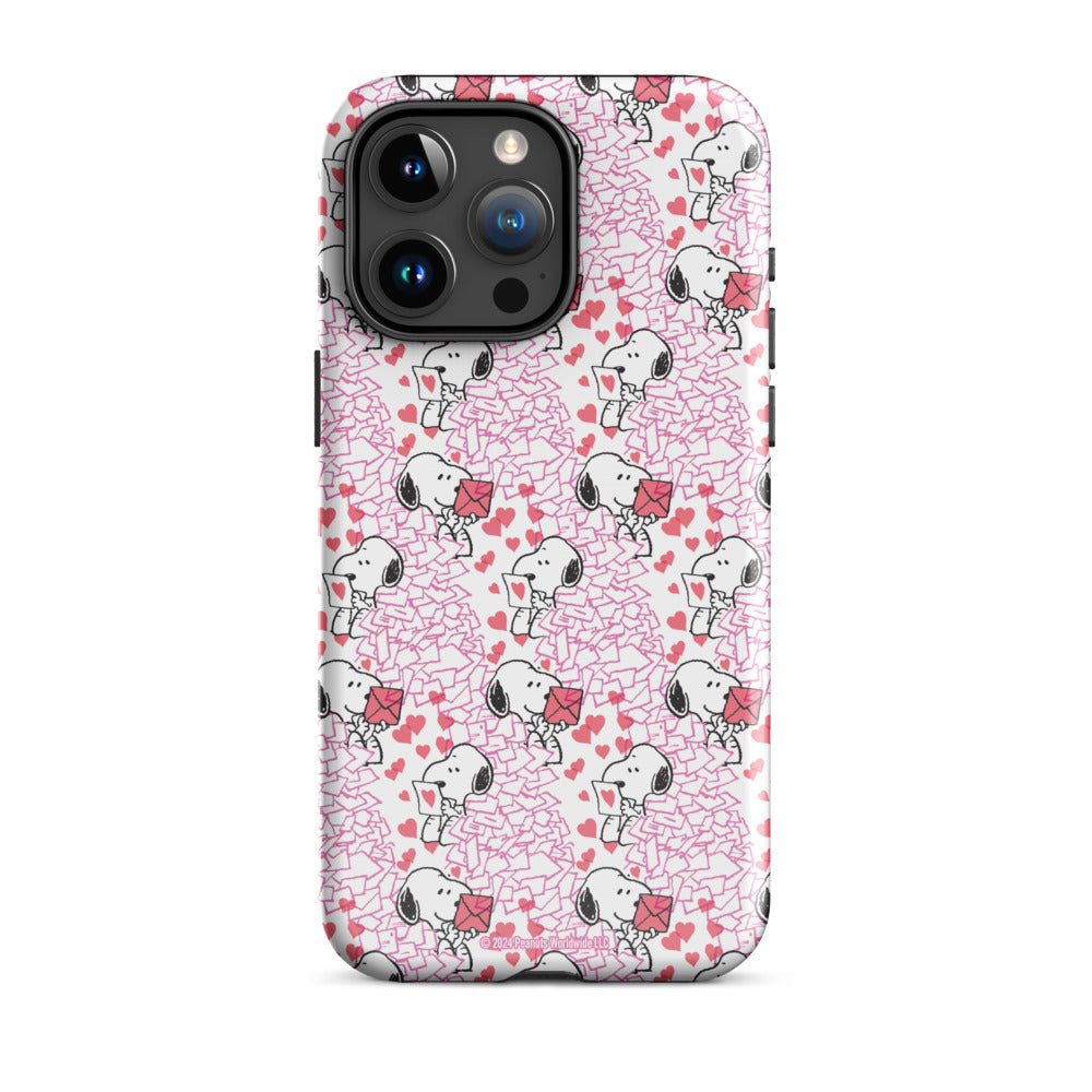 Peanuts Snoopy Hearts iPhone Case