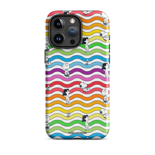 Peanuts Gang Waves Plate iPhone Case-54