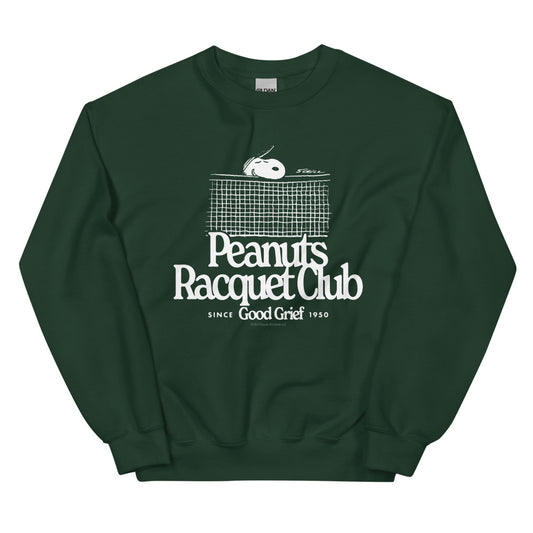 Peanuts Racquet Club Unisex Crewneck-0