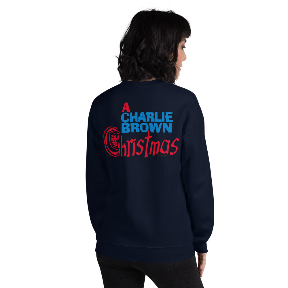 Peanuts A Charlie Brown Christmas Embroidered Sweatshirt