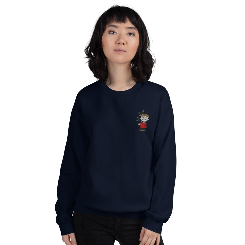 Peanuts A Charlie Brown Christmas Embroidered Sweatshirt