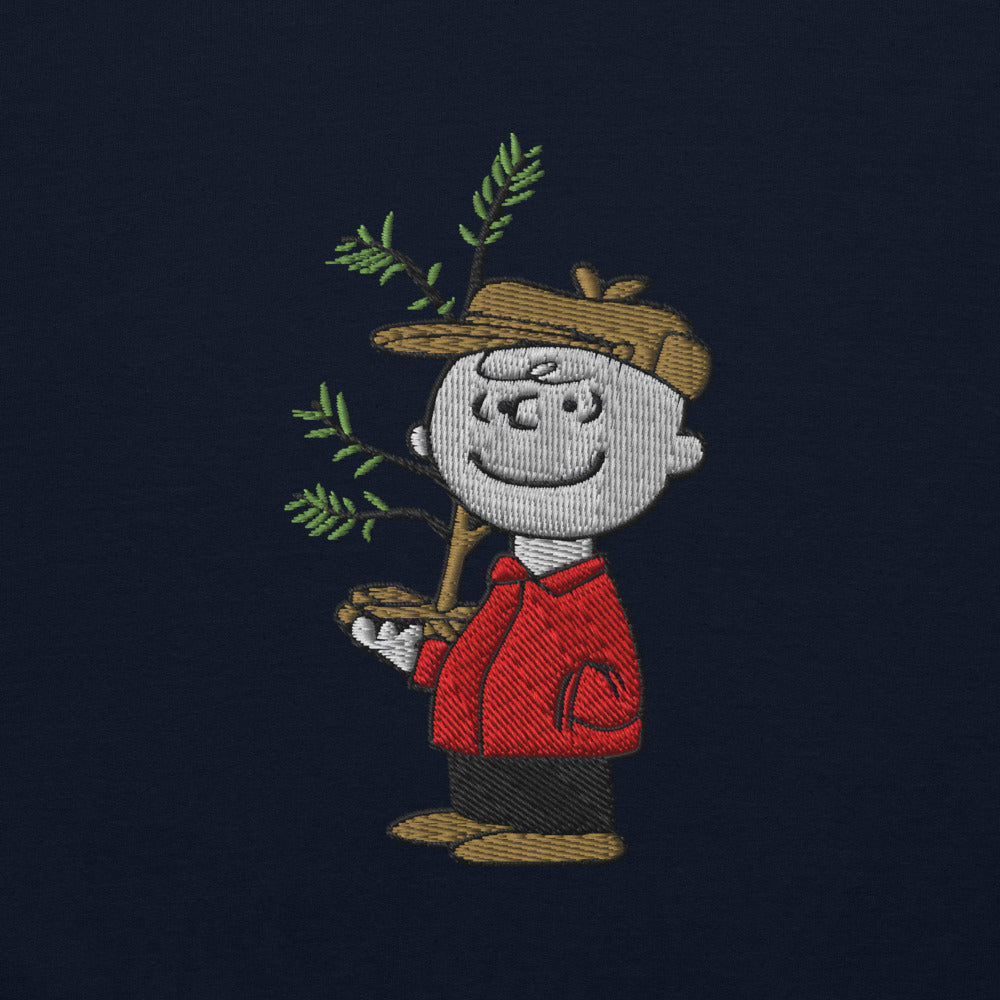 Peanuts A Charlie Brown Christmas Embroidered Sweatshirt