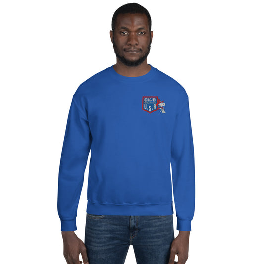 Peanuts Club Peanuts USA Crewneck Sweatshirt Royal-2