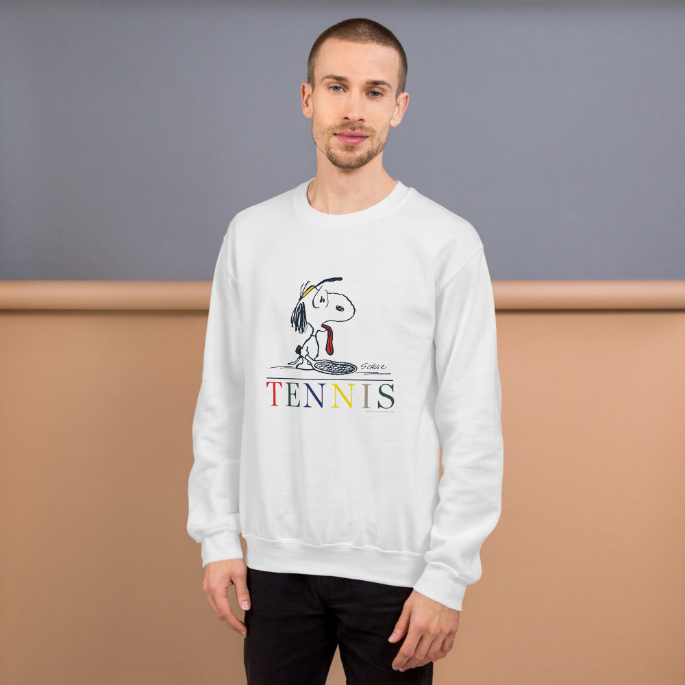 Peanuts Tennis Unisex Crewneck