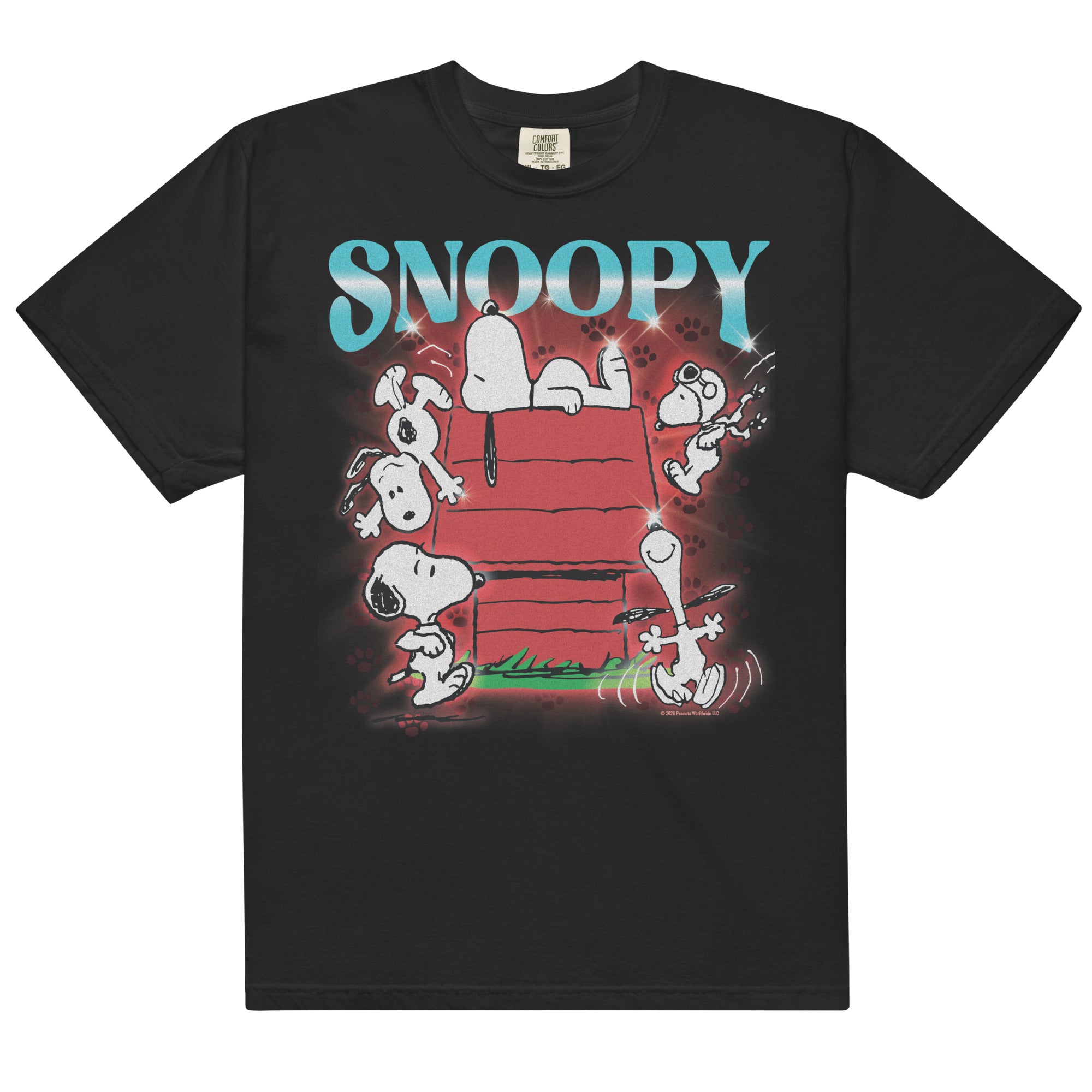 極美品Vintage snoopy T unisex-garment-dyed-