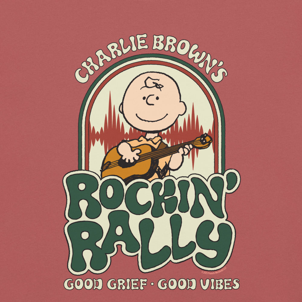 Peanuts Charlie Brown's Rockin' Rally Comfort Colors T-Shirt