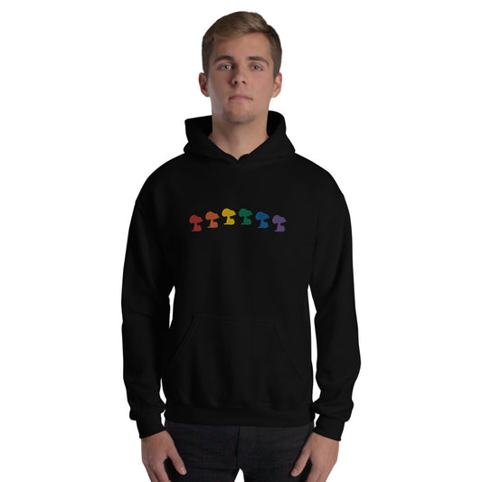 Peanuts Snoopy Rainbow Embroidered Unisex Hoodie-2