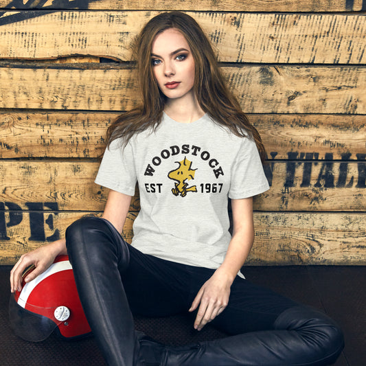 Peanuts Woodstock Adult T-Shirt-2