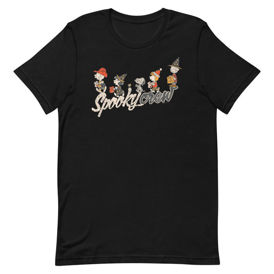 Peanuts Spooky Crew Adult T-Shirt-0