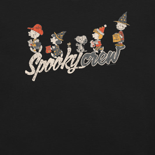 Peanuts Spooky Crew Adult T-Shirt-1