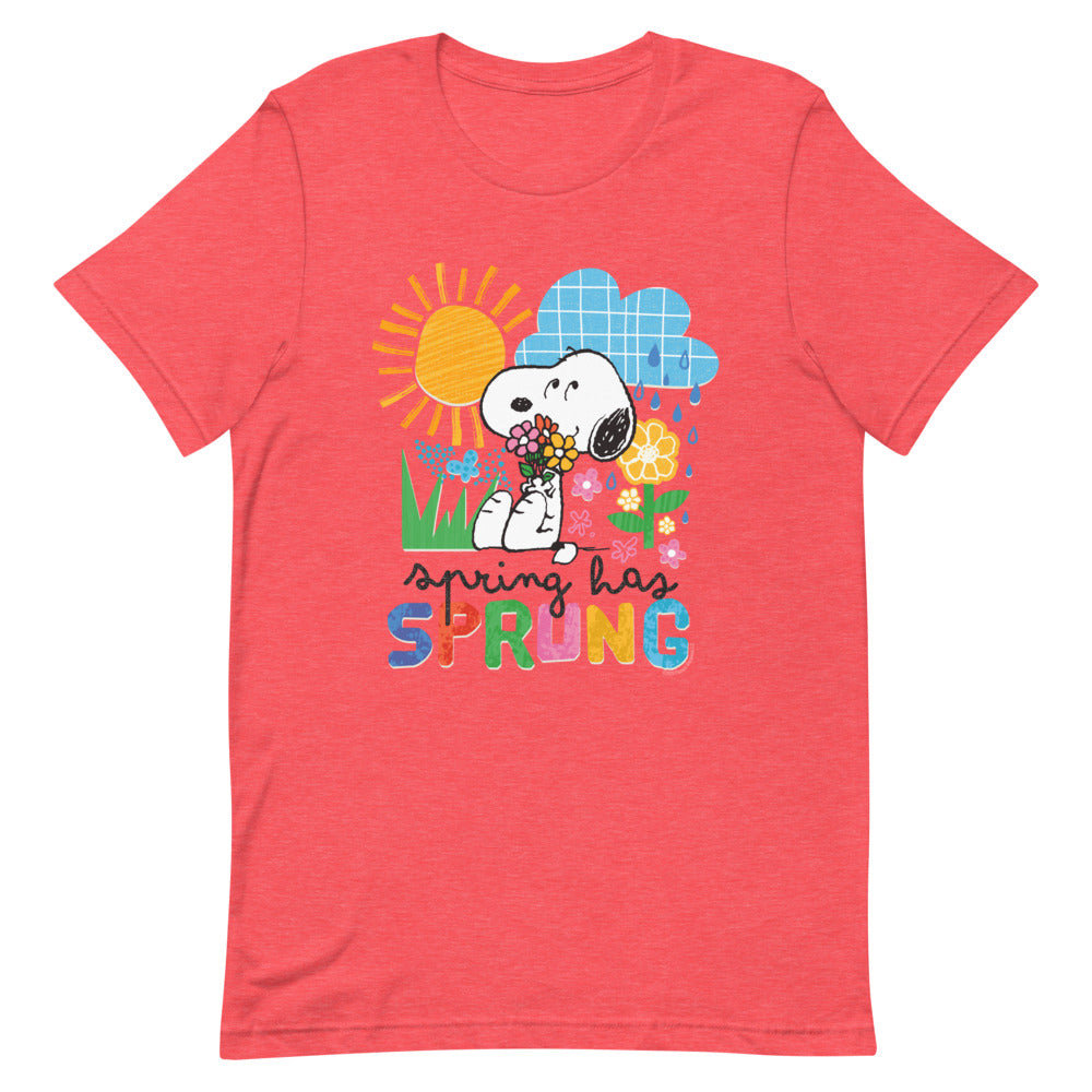 トップス PEANUTS T-SHIRT #2 Peanuts Spring Has Sprung Unisex T-Shirt