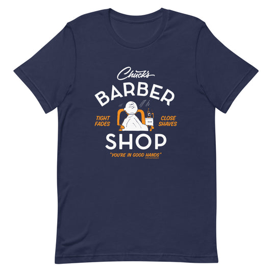 Chuck's Barber Shop Unisex T-Shirt-0