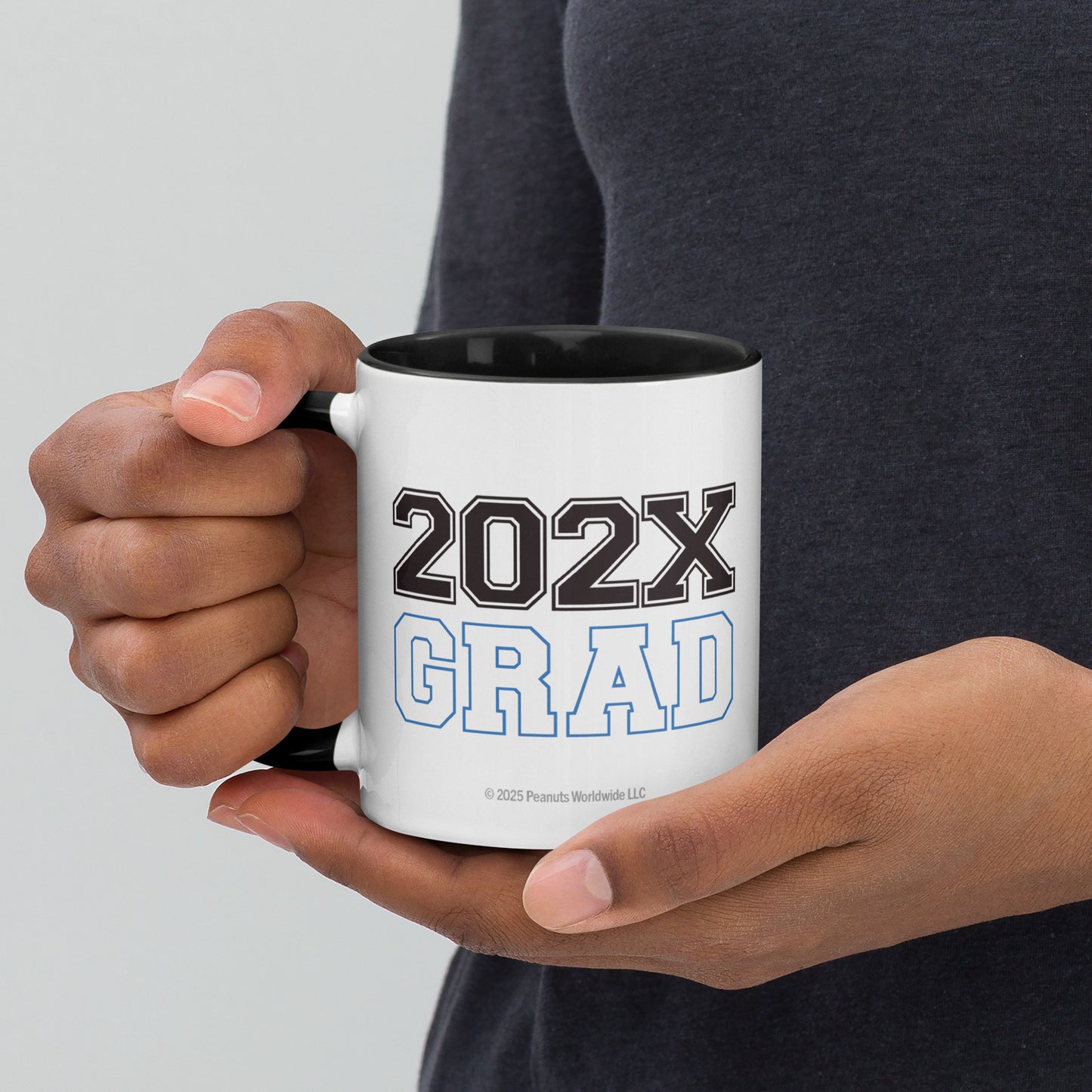 Peanuts Personalized Graduation Two-Tone Mug