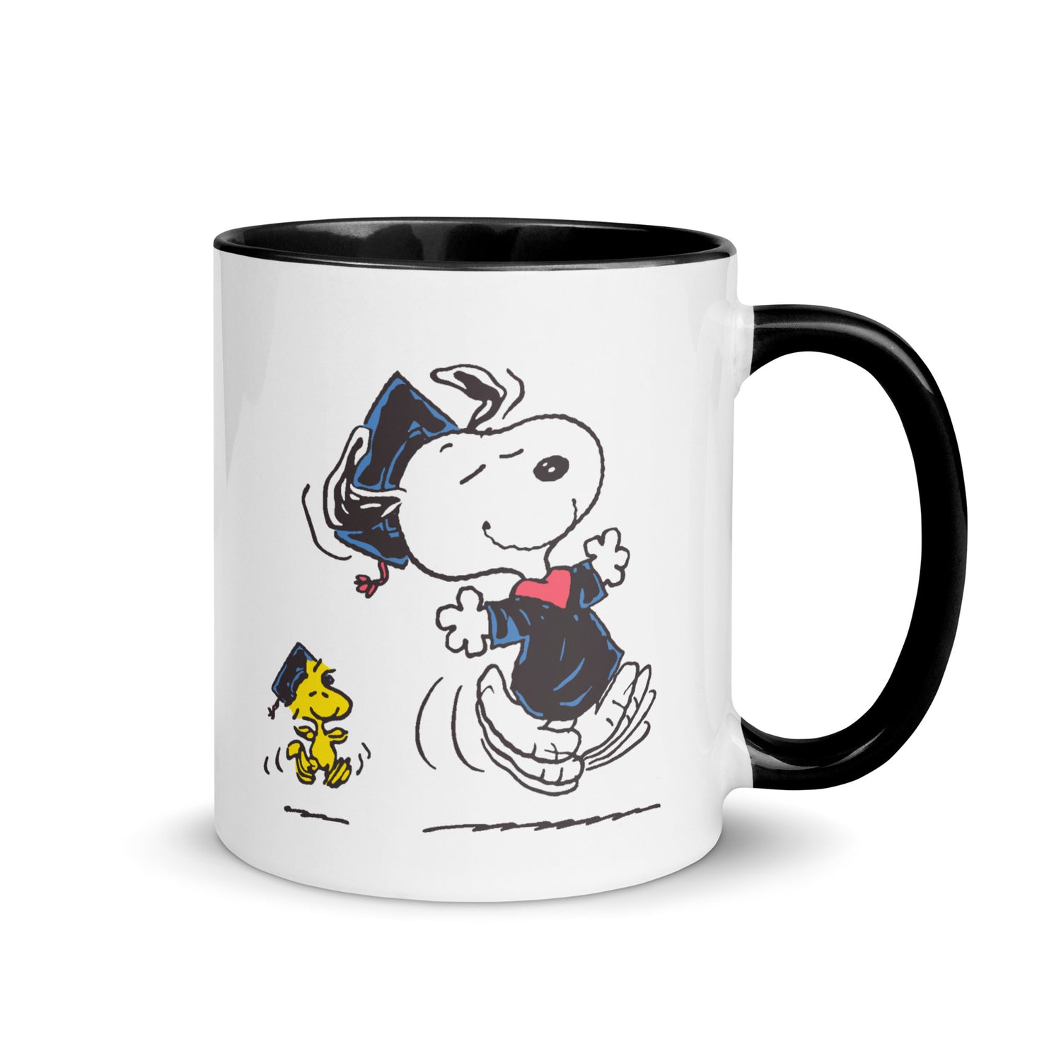 Peanuts Personalized Graduation Two-Tone Mug 11 oz