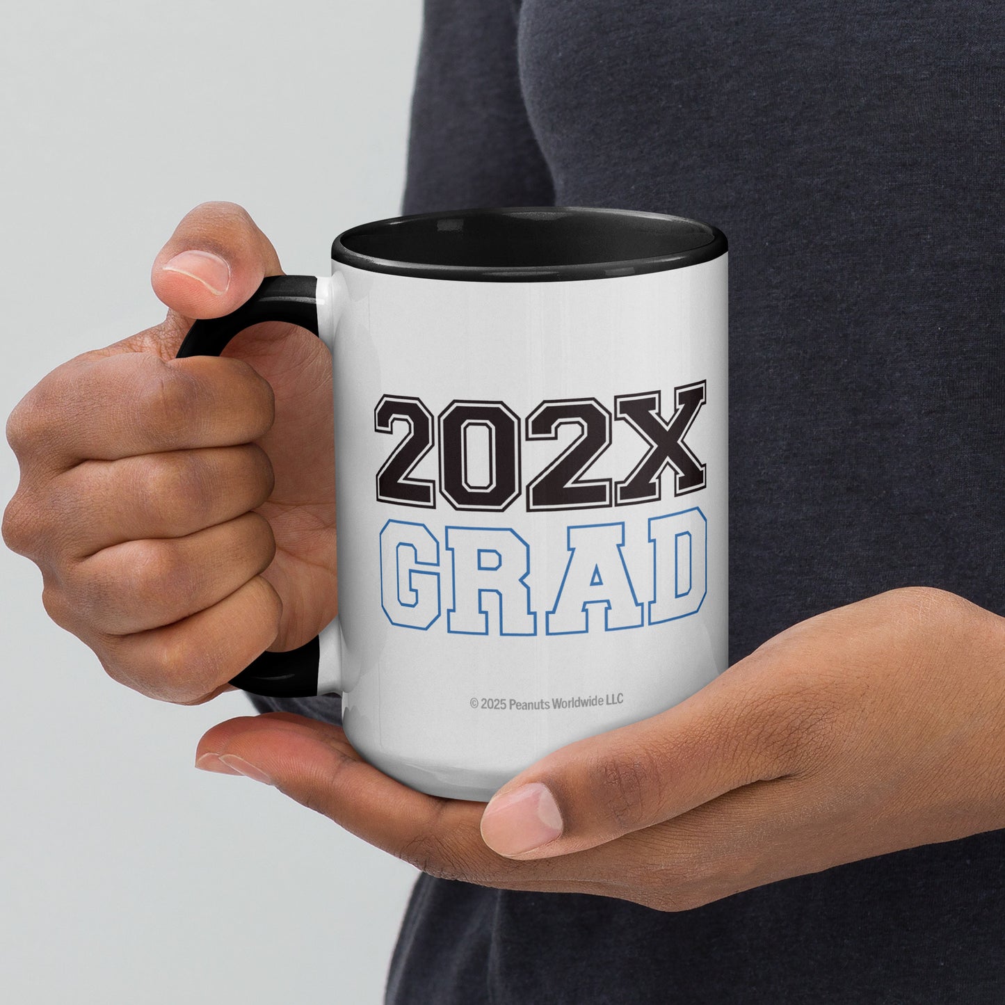 Peanuts Personalized Graduation Two-Tone Mug