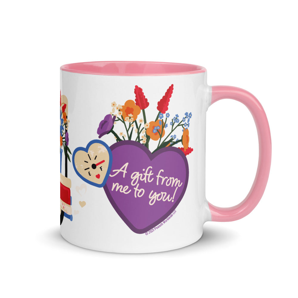 Peanuts A Gift From Me To You Two-Tone Mug