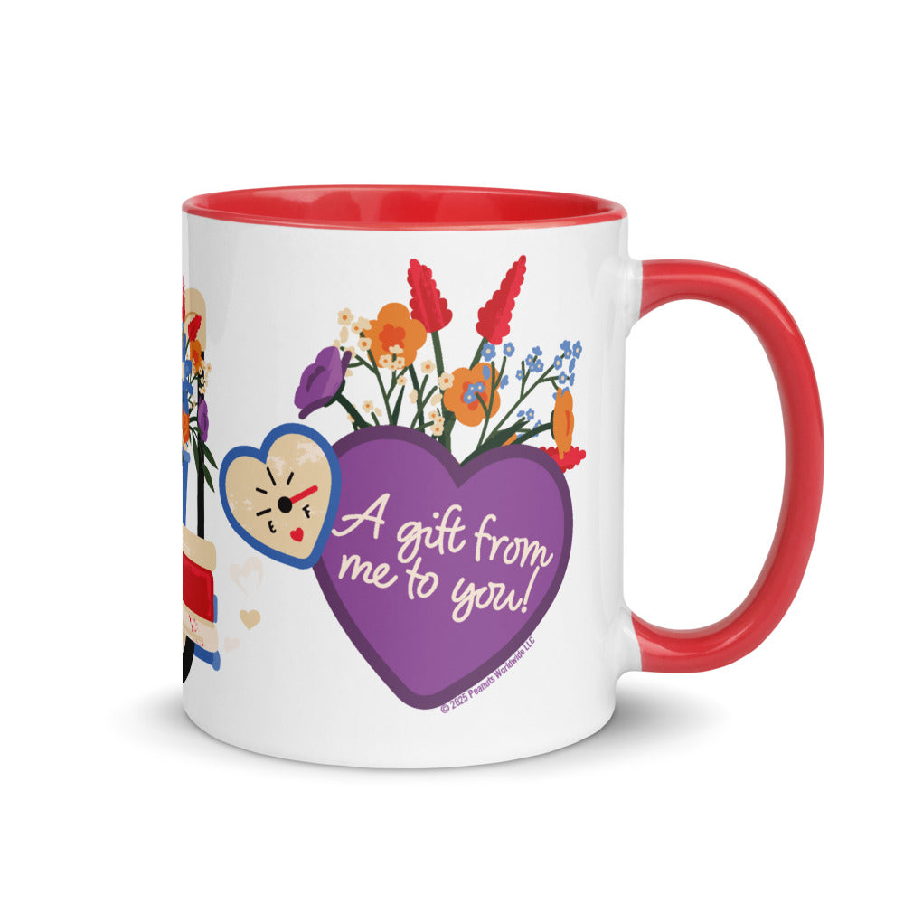 Peanuts A Gift From Me To You Two-Tone Mug