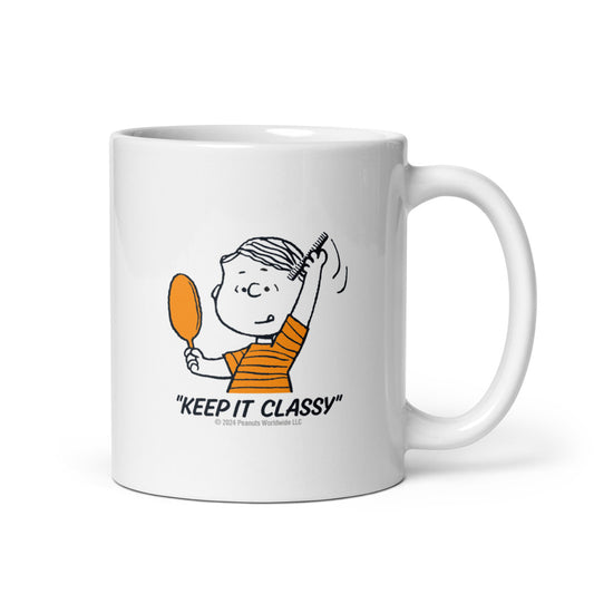Chuck's Barber Shop White Mug-1