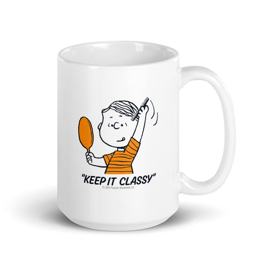 Chuck's Barber Shop White Mug-8