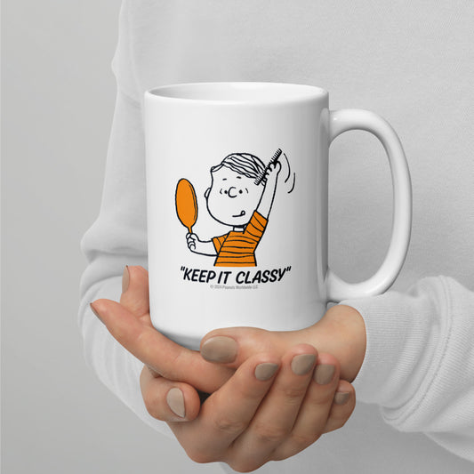 Chuck's Barber Shop White Mug-12