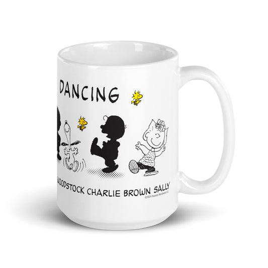 Peanuts Just keep Dancing White Mug-7