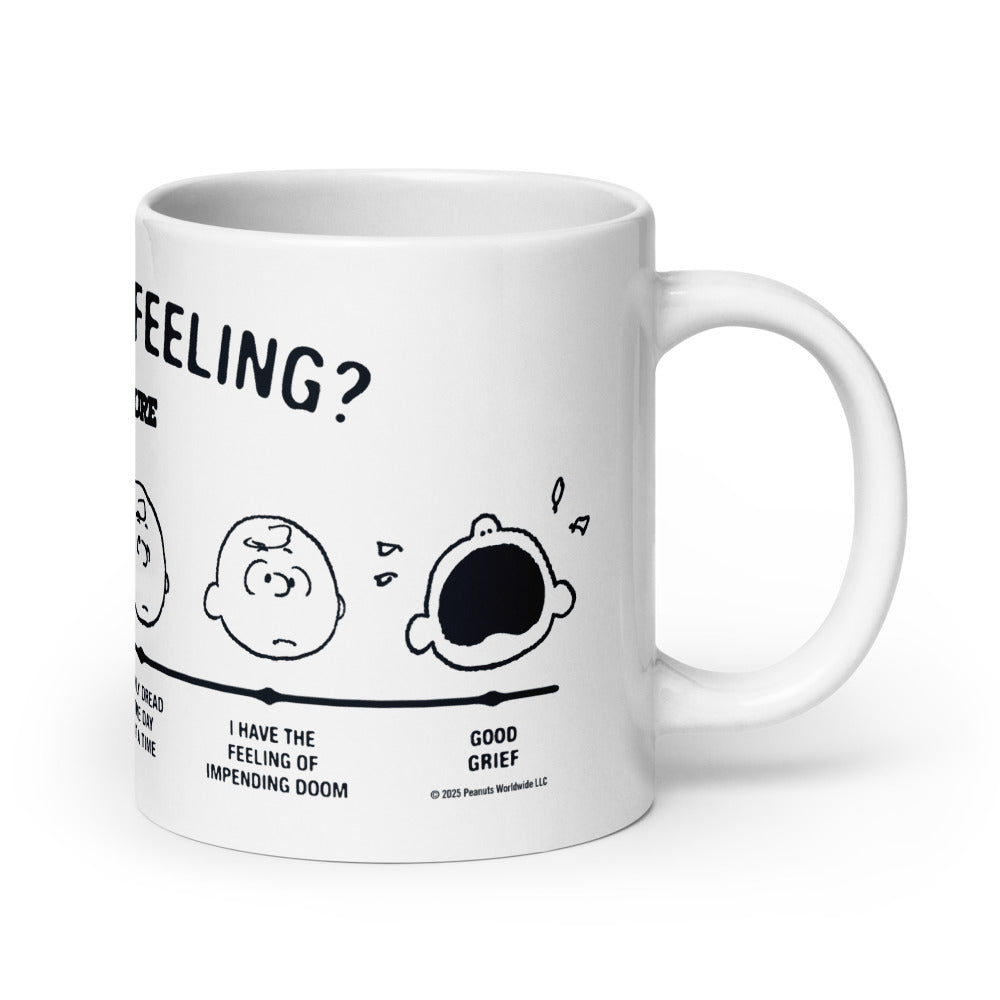 Peanuts Charlie Brown How Are You Feeling Mug