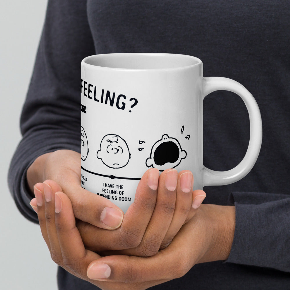 Peanuts Charlie Brown How Are You Feeling Mug