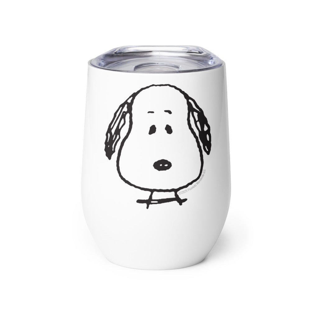 snoopy555です Peanuts Snoopy Face Tumbler