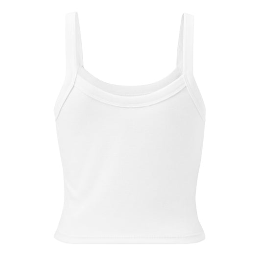 Peanuts All American Rodeo Club Women's Micro-Rib Tank Top White-3