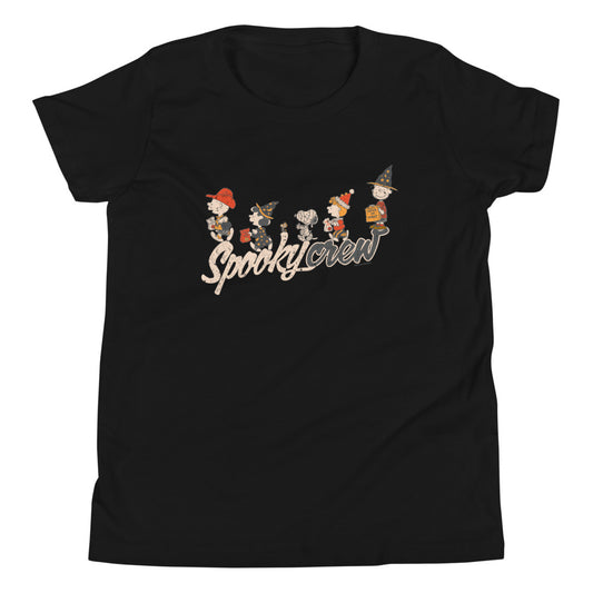 Peanuts Spooky Crew Kids T-Shirt-0