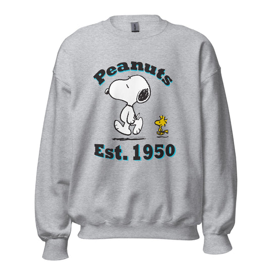 Peanuts Est. 1950 Adult Sweatshirt-2