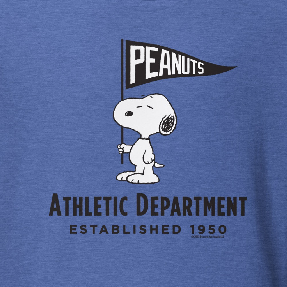 Peanuts Athletic Department Snoopy Adult T-Shirt