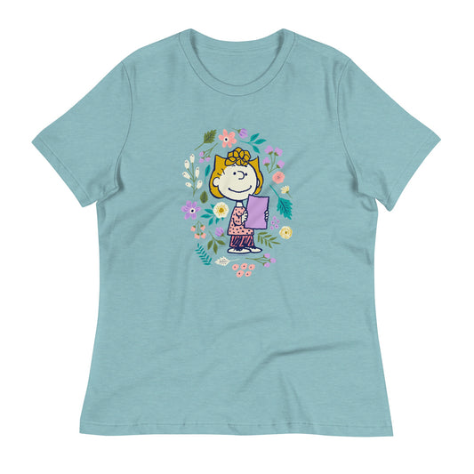 Sally's Flowers Women's Relaxed T-Shirt-0