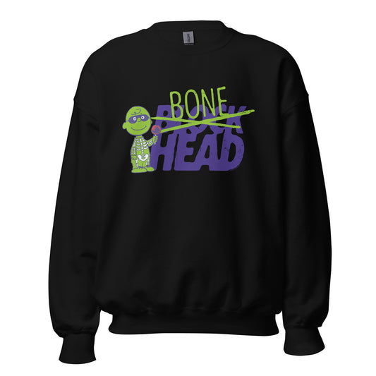 Charlie Brown Bone Head Adult Sweatshirt-0