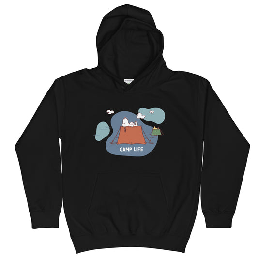 Camp Life Kids Hoodie-0